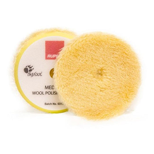 Rupes Yellow Wool Medium Polishing Pad